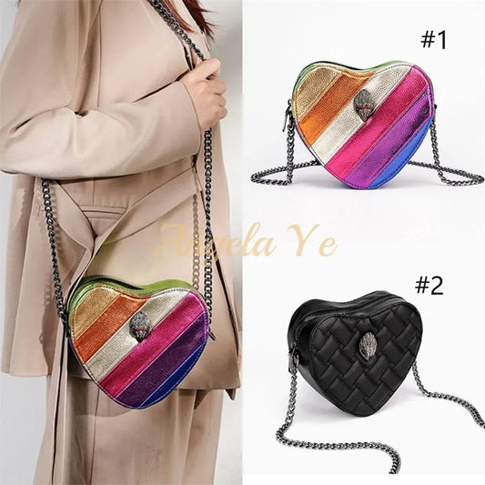 Colorful Heart Bags