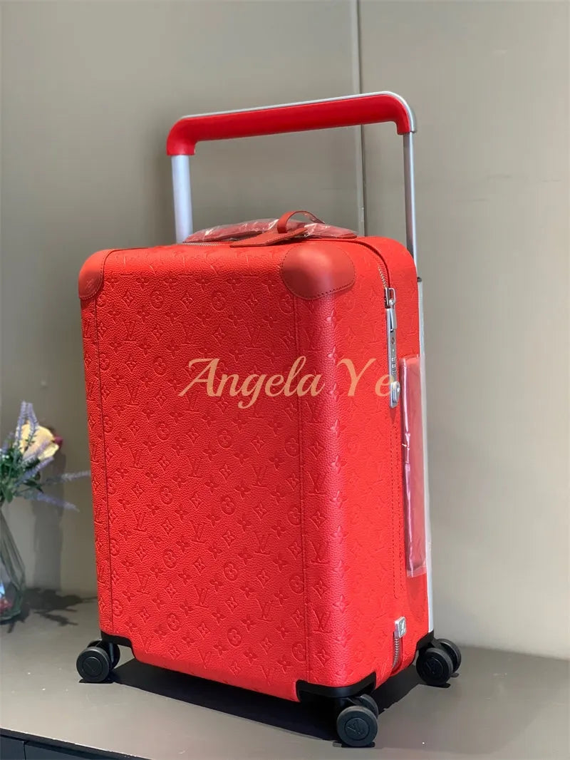 All RED Luggage Set